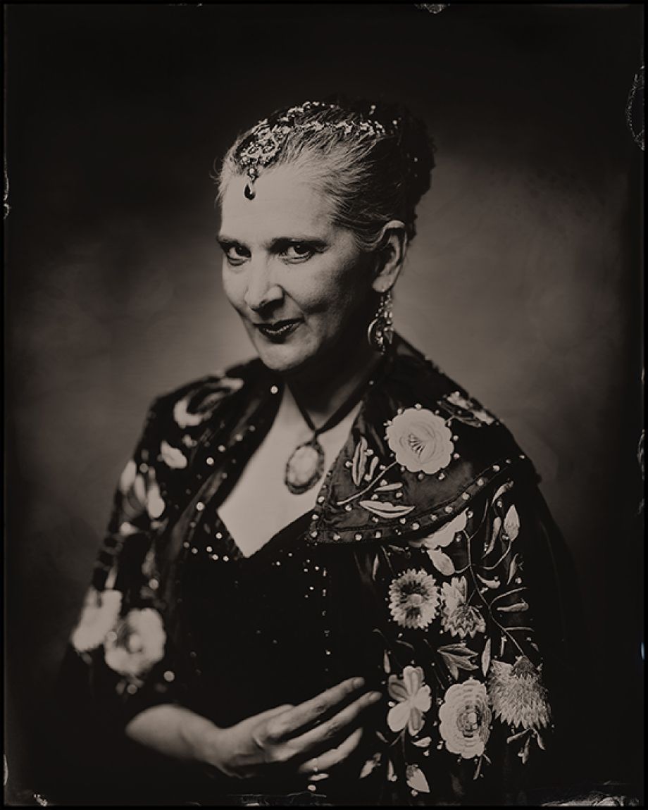 Madame Ximon tintype by Henrietta's Eye